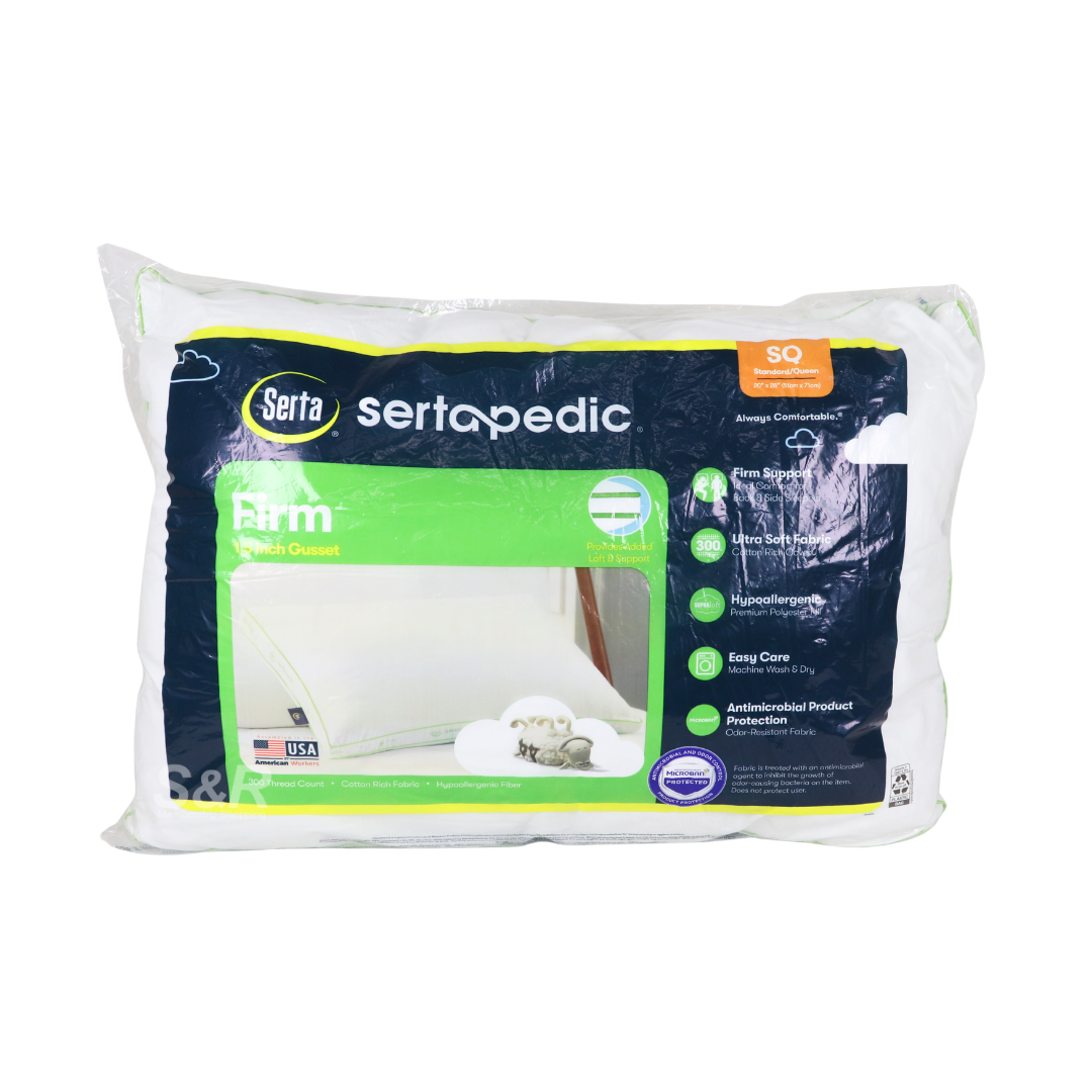Serta Firm Bed Pillow Standard/Queen Size